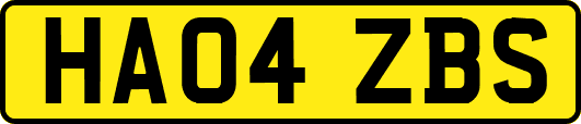HA04ZBS