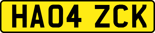 HA04ZCK