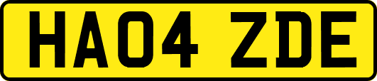 HA04ZDE