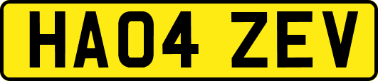 HA04ZEV
