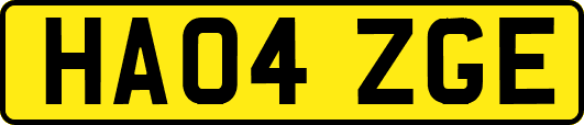 HA04ZGE