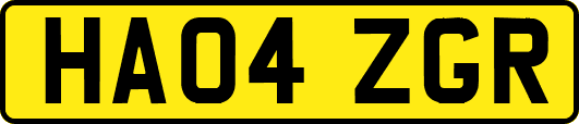 HA04ZGR