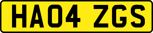 HA04ZGS