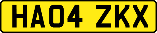 HA04ZKX