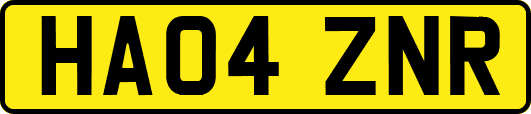 HA04ZNR