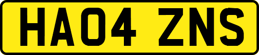 HA04ZNS