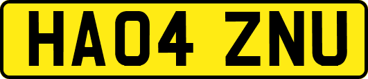 HA04ZNU