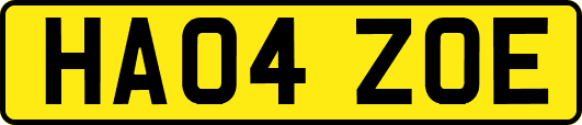 HA04ZOE