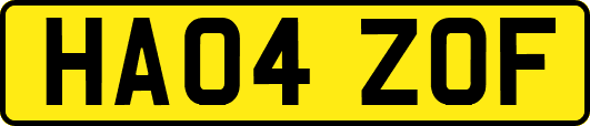 HA04ZOF