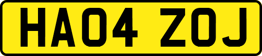 HA04ZOJ