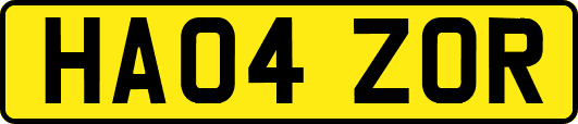 HA04ZOR