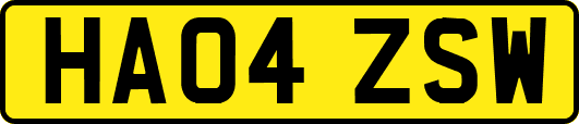 HA04ZSW