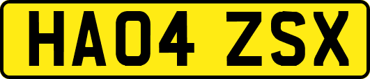 HA04ZSX