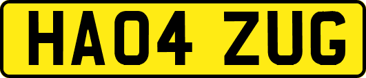 HA04ZUG