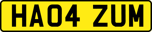 HA04ZUM