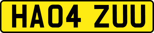 HA04ZUU