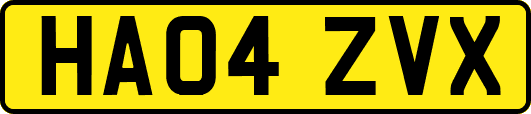 HA04ZVX