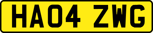 HA04ZWG