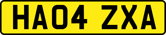HA04ZXA