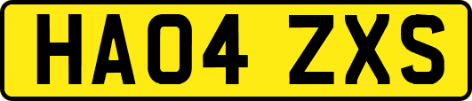 HA04ZXS