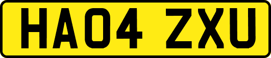 HA04ZXU