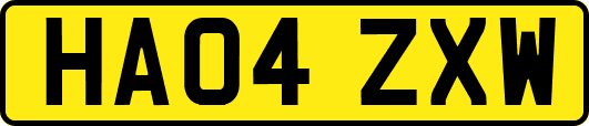 HA04ZXW