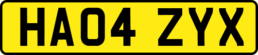 HA04ZYX