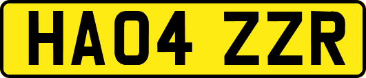 HA04ZZR
