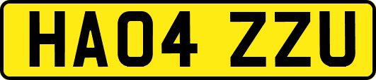 HA04ZZU
