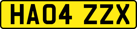 HA04ZZX