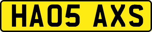 HA05AXS