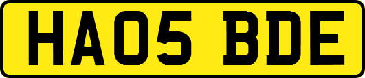 HA05BDE