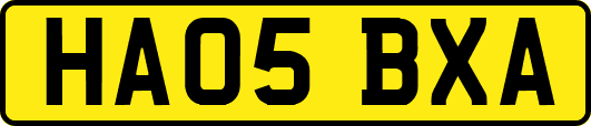HA05BXA