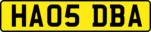 HA05DBA