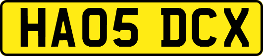 HA05DCX