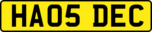 HA05DEC