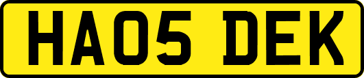 HA05DEK