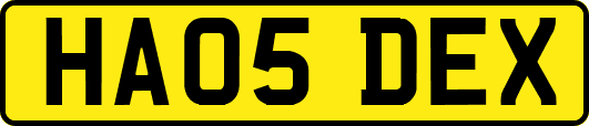 HA05DEX