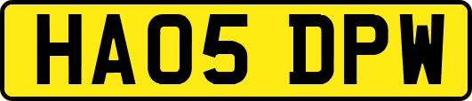 HA05DPW
