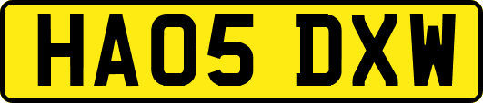 HA05DXW