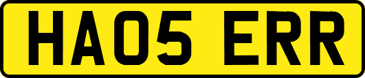 HA05ERR