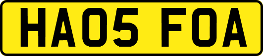 HA05FOA