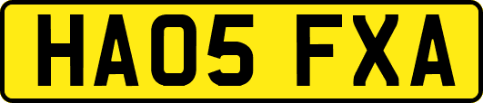 HA05FXA