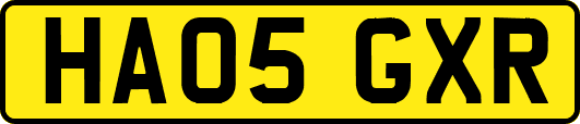 HA05GXR
