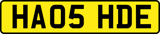 HA05HDE