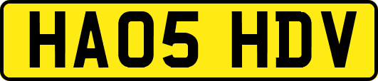 HA05HDV