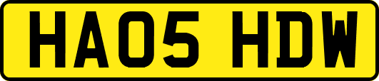 HA05HDW