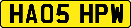 HA05HPW