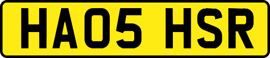 HA05HSR
