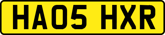 HA05HXR
